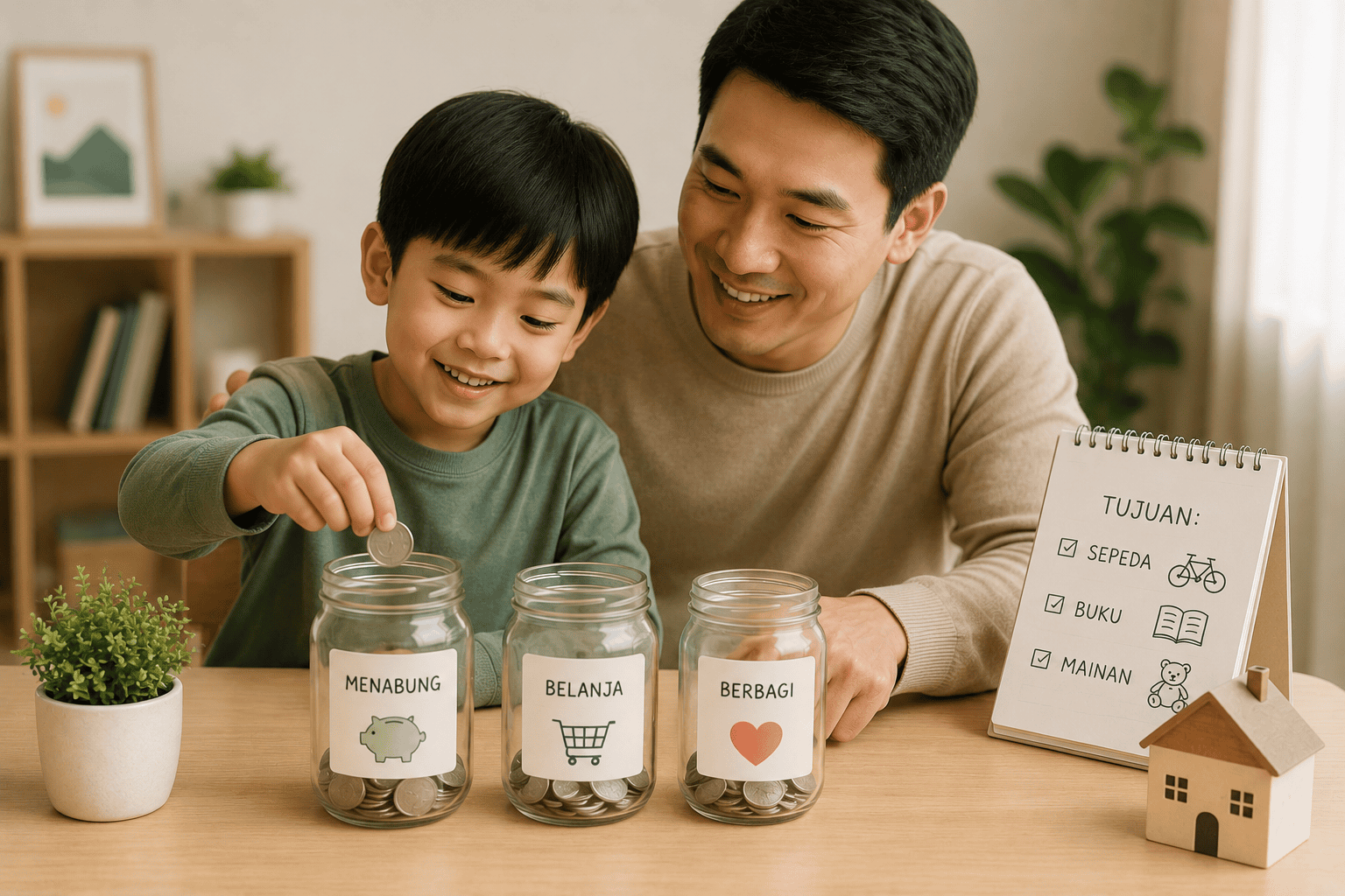 Ajarkan anak tentang uang sejak dini